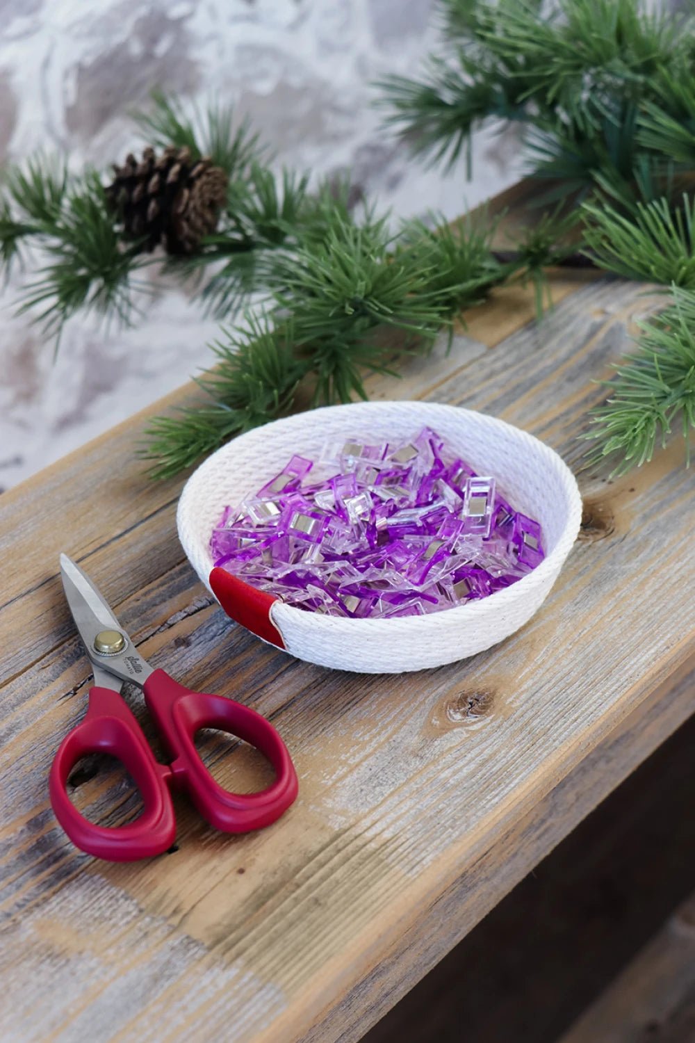 Sallie Tomato Sewing Clips - Purple (50pk) - Maple Leaf Quilting Company Ltd.
