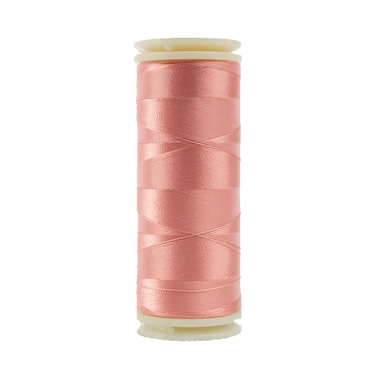 Salmon - 603 | InvisaFil™ 100wt Invisible Cottonized Polyester Thread (400m/437yd) - Maple Leaf Quilting Company Ltd.