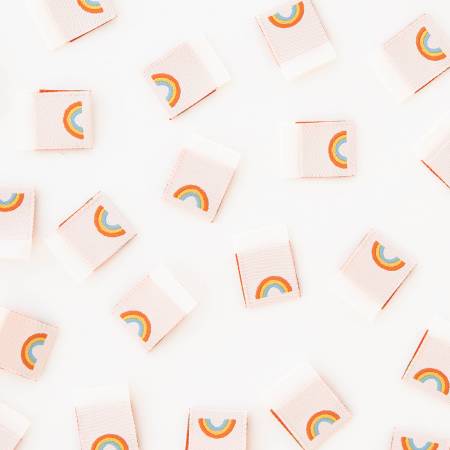 Sew In Labels - Woven Mini Rainbow - Maple Leaf Quilting Company Ltd.