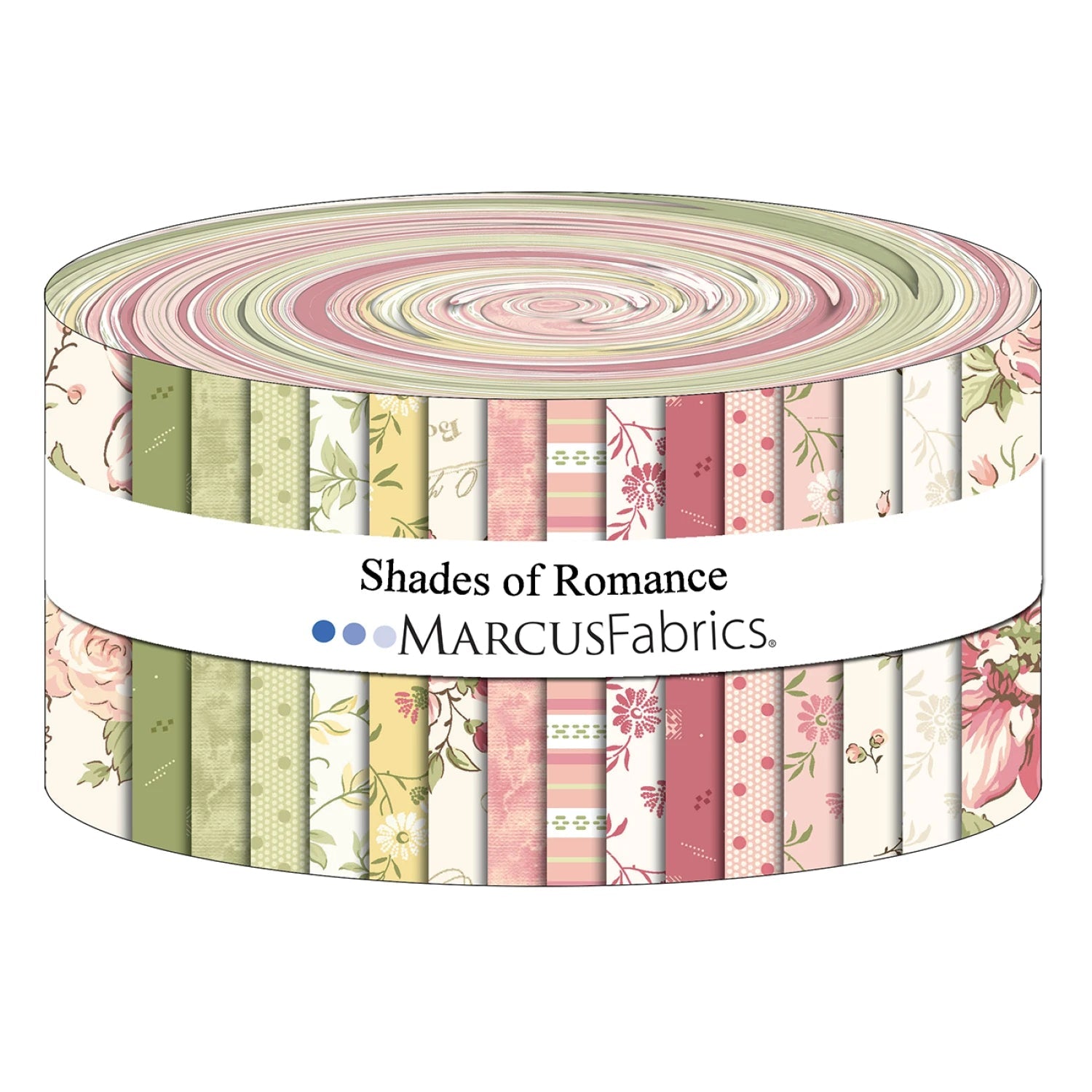 Shades of Romance by Monika Zhu Collection | 2.5in Strips 40pcs (ST138 - 0006) - Maple Leaf Quilting Company Ltd.