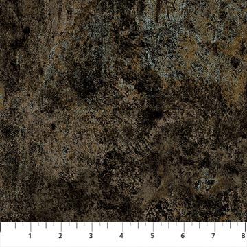 Shadow &amp; Light- Black Grunge Texture | 43/44" Cotton - Maple Leaf Quilting Company Ltd.