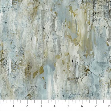 Shadow &amp; Light - Blue Distressed Texture | 43/44" Cotton - Maple Leaf Quilting Company Ltd.