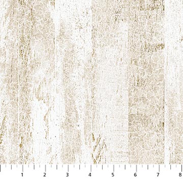 Shadow &amp; Light - Cream Distressed Wood | 43/44" Cotton - Maple Leaf Quilting Company Ltd.