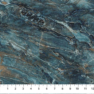 Shadow &amp; Light - Prussian Marble | 108" Cotton - Maple Leaf Quilting Company Ltd.