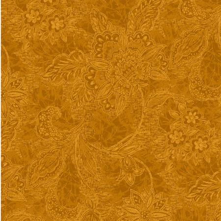 Shadows - Gold 118" Digitally Printed Cotton (1830817) – Sold in UNITS of ¼ metre - Maple Leaf Quilting Company Ltd.