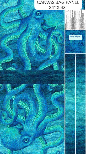 Shimmer Enigma Canvas Bag Panel 24" x 43" (C28188M - 48) – Sold by the Panel - Maple Leaf Quilting Company Ltd.