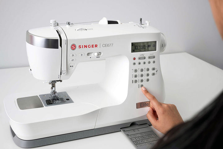 Singer Elite CE677 Sewing Machine (Special Order) - Maple Leaf Quilting Company Ltd.