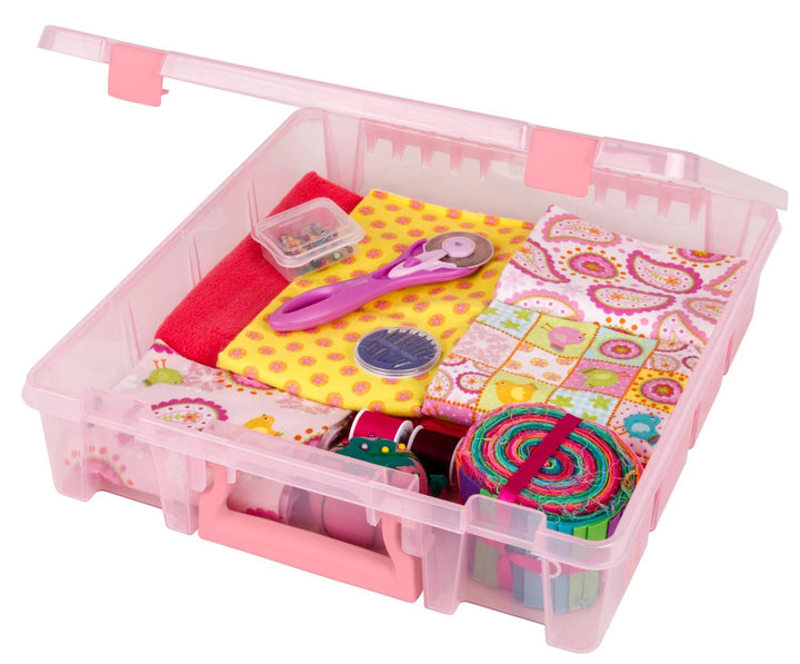 Single Compartment Super Satchel Box - Blush (6955RK) - Maple Leaf Quilting Company Ltd.