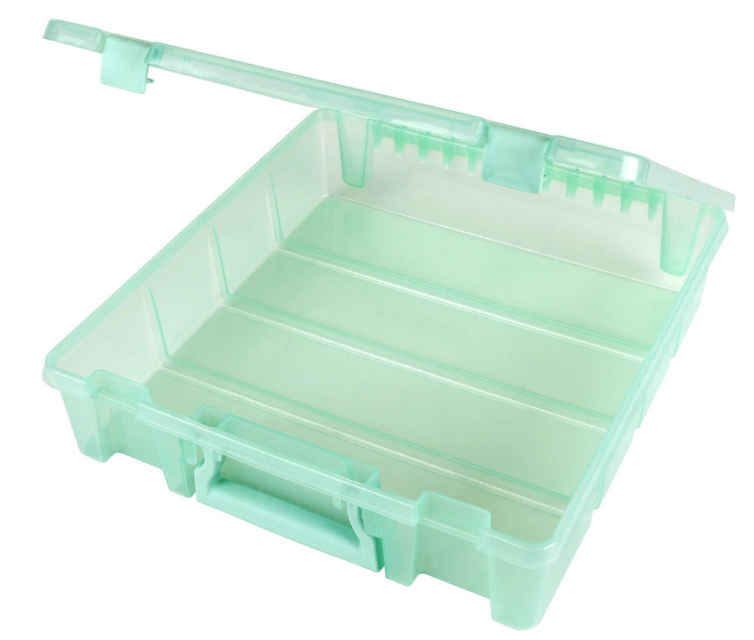 Single Compartment Super Satchel Box - Mint (6955RJ) - Maple Leaf Quilting Company Ltd.