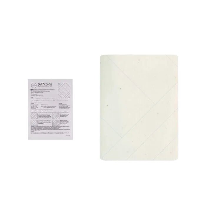 Sophisticated Strips Lap Quilt - As - You - Go Kit - Maple Leaf Quilting Company Ltd.