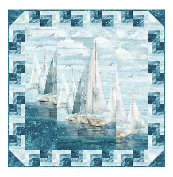 Split Reflection Pattern (Quilt Kit) - Maple Leaf Quilting Company Ltd.