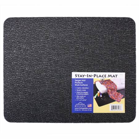 Stay - In - Place Machine Mat 11in x 14in - Maple Leaf Quilting Company Ltd.