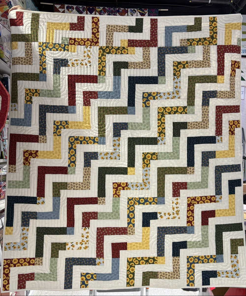Steeplechase - Jelly Roll Quilt Kit - Maple Leaf Quilting Company Ltd.