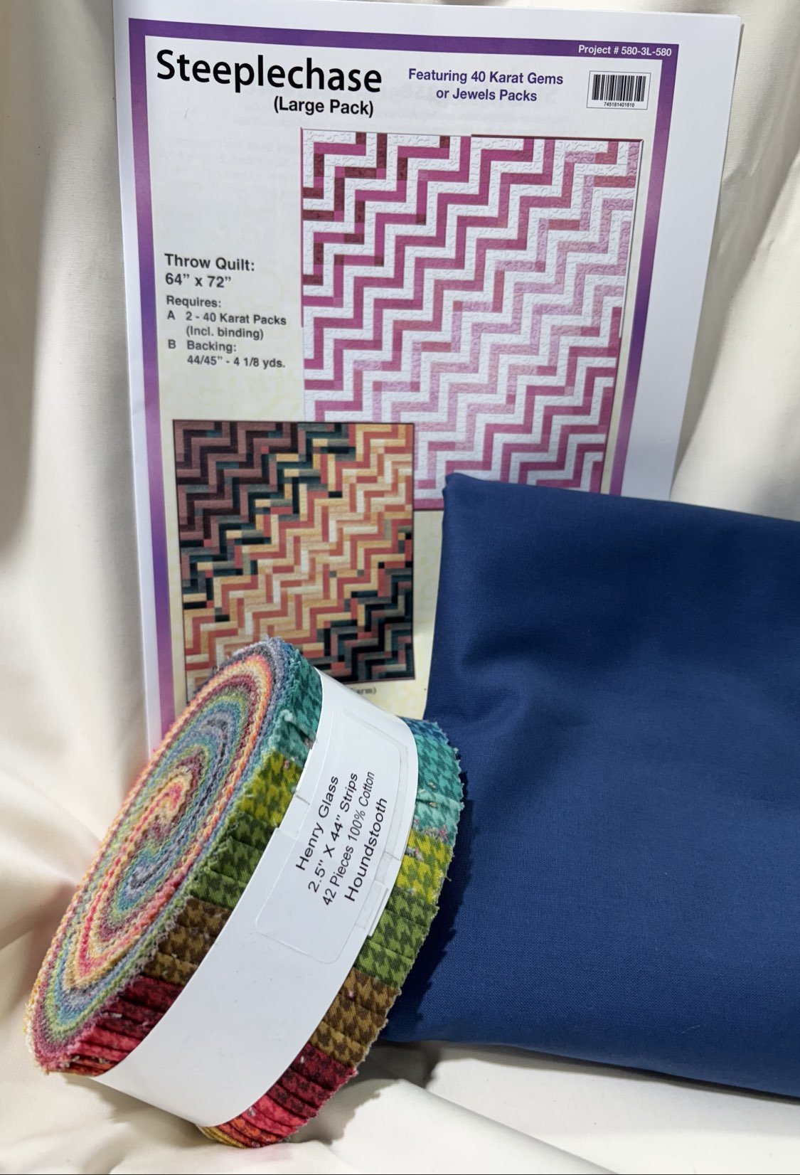 Steeplechase - Jelly Roll Quilt Kit - Maple Leaf Quilting Company Ltd.