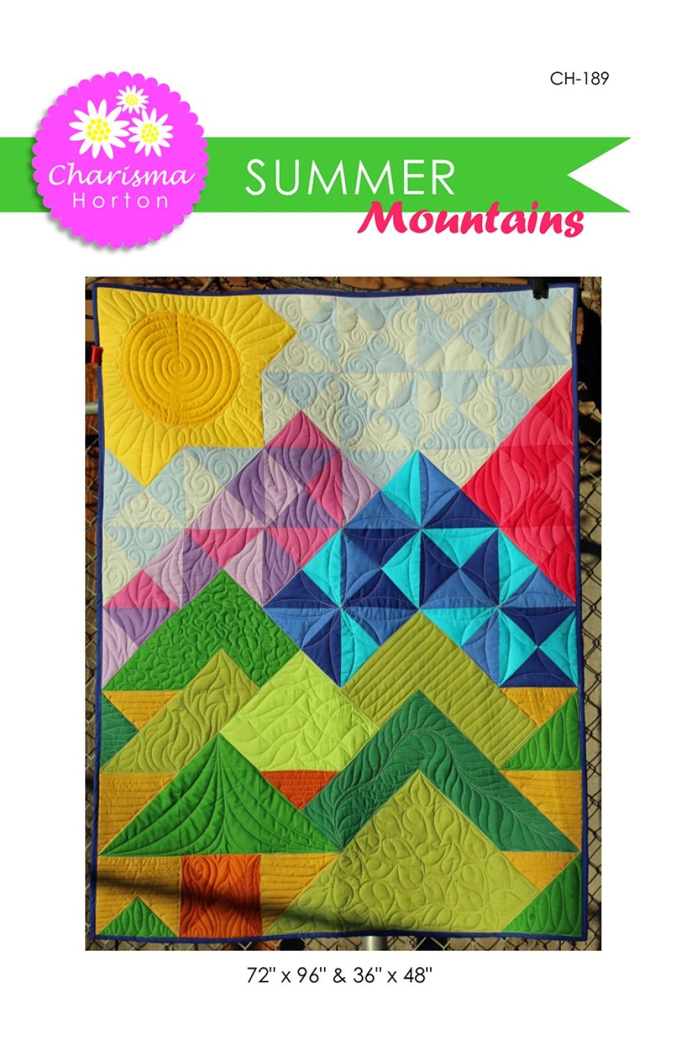 Summer Mountains (CH189) - Maple Leaf Quilting Company Ltd.