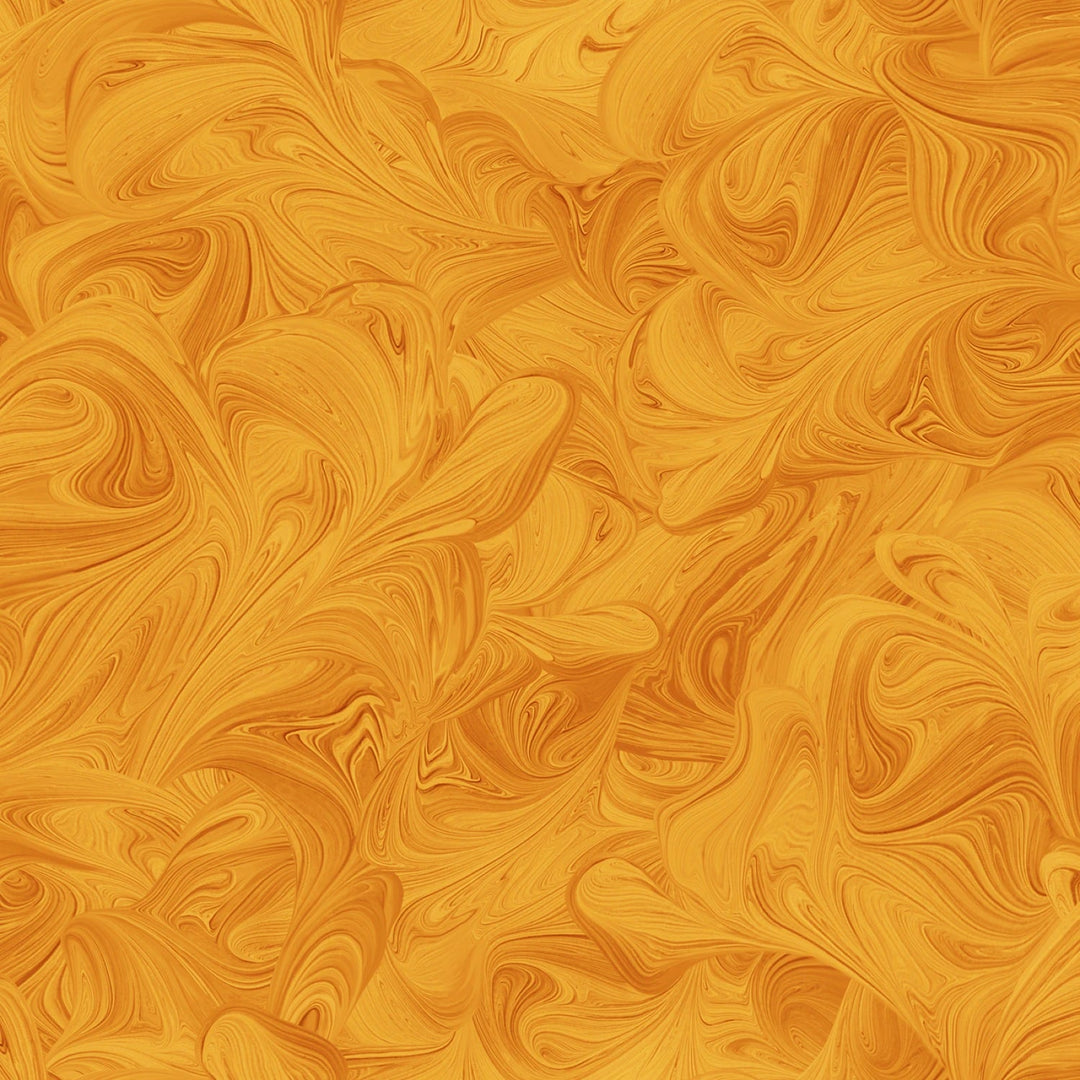 Swirls Dark Gold 118" Cotton (1876619) – Sold in UNITS of ¼ metre - Maple Leaf Quilting Company Ltd.