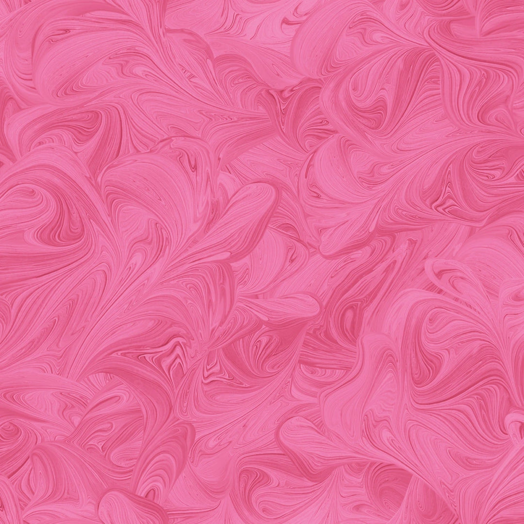 Swirls Raspberry 118" Cotton (1876623) – Sold in UNITS of ¼ metre - Maple Leaf Quilting Company Ltd.