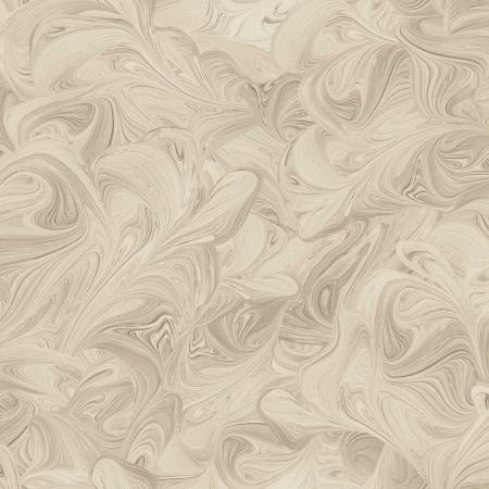 Swirls Tan 118" Cotton (1876601) – Sold in UNITS of ¼ metre - Maple Leaf Quilting Company Ltd.