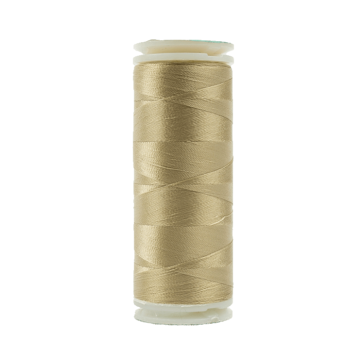 Tan - 464 | InvisaFil™ 100wt Invisible Cottonized Polyester Thread (400m/437yd) - Maple Leaf Quilting Company Ltd.