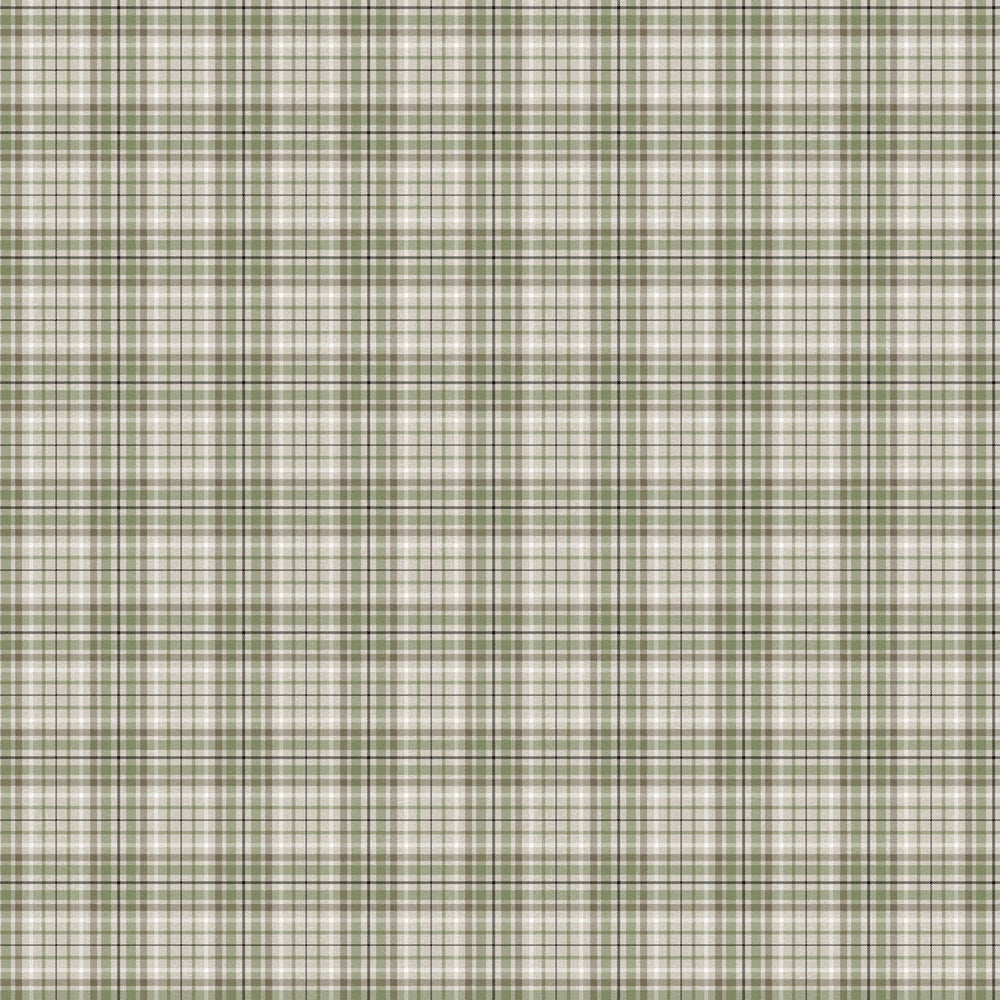 Taupe Multi Plaid - Winter Woodland | 43/44" Cotton (28886 - 12) - Sold in UNITS of ¼ metre - Maple Leaf Quilting Company Ltd.