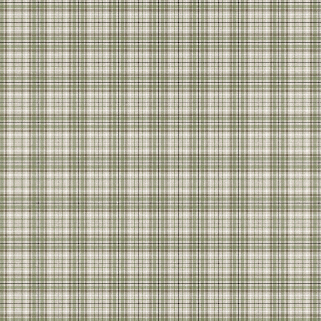 Taupe Multi Plaid - Winter Woodland | 43/44" Cotton (28886 - 12) - Sold in UNITS of ¼ metre - Maple Leaf Quilting Company Ltd.