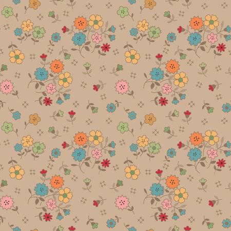Teadye Autumn 108" Cotton (WB14673R - TEADYE) - Sold in UNITS of 1/4 metre - Maple Leaf Quilting Company Ltd.