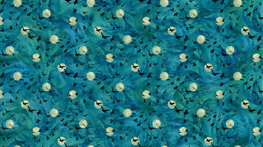 Teal Flying Ravens - Raven&