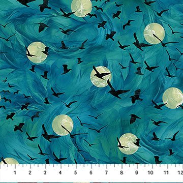 Teal Flying Ravens - Raven&