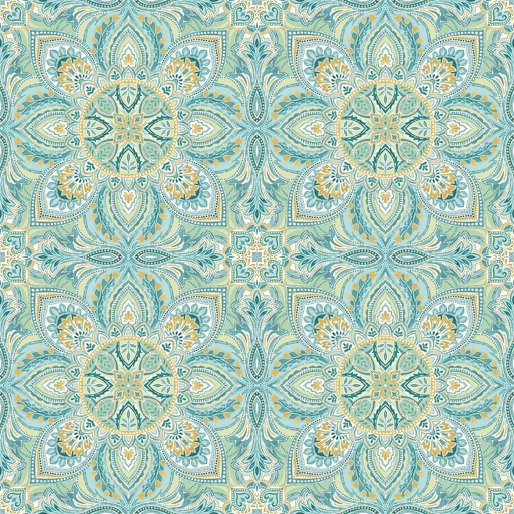 Teal Multi Mariposa by Northcott 108” (B28509 - 64) – Sold in UNITS of ¼ metre - Maple Leaf Quilting Company Ltd.