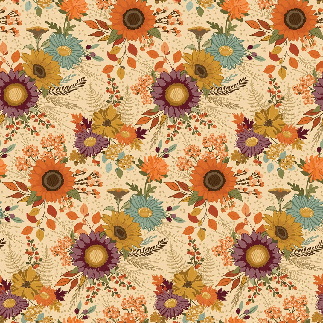 The Awe of Autumn | 1 Yard Cuts - Maple Leaf Quilting Company Ltd.