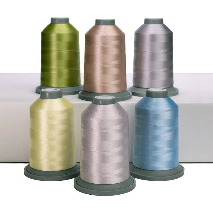 The Corey Pearson Glide Thread Collection - 40 wt 5,500yds x Six Colors (61074) - Maple Leaf Quilting Company Ltd.