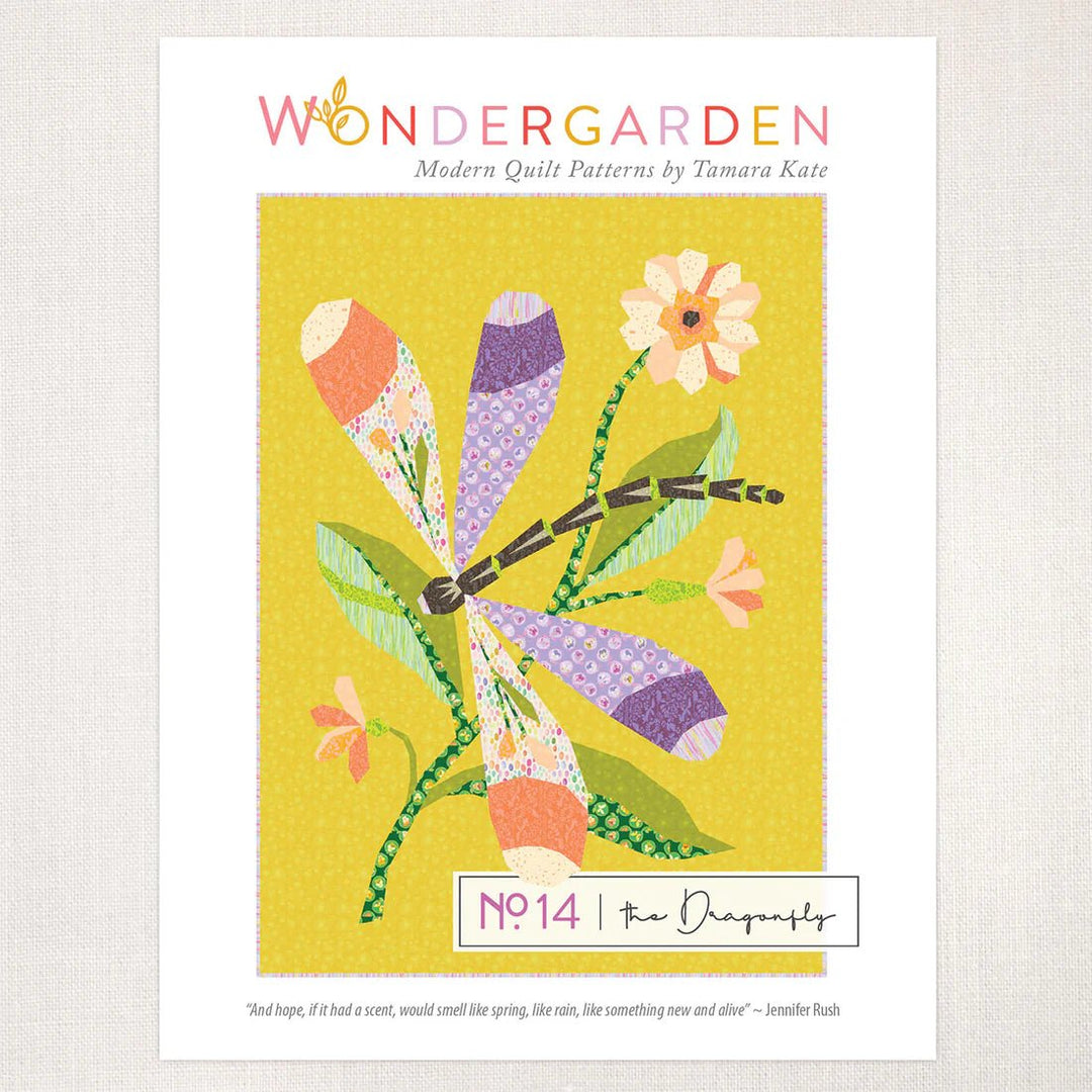 The Dragonfly (TKW014) - Maple Leaf Quilting Company Ltd.