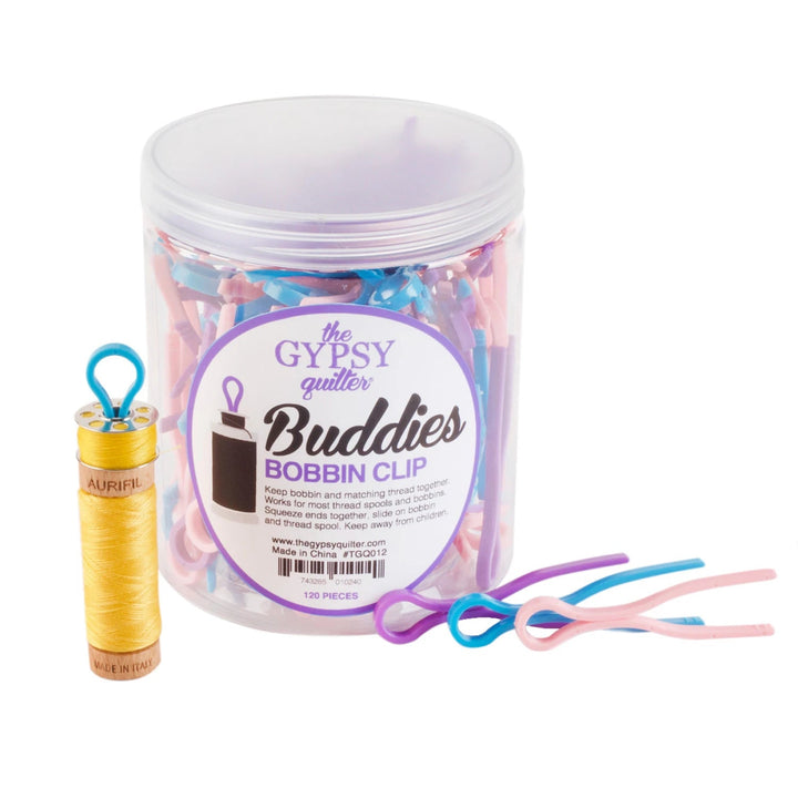 The Gypsy Quilter Bobbin Buddies 120pc Jar (TGQ012) - Maple Leaf Quilting Company Ltd.