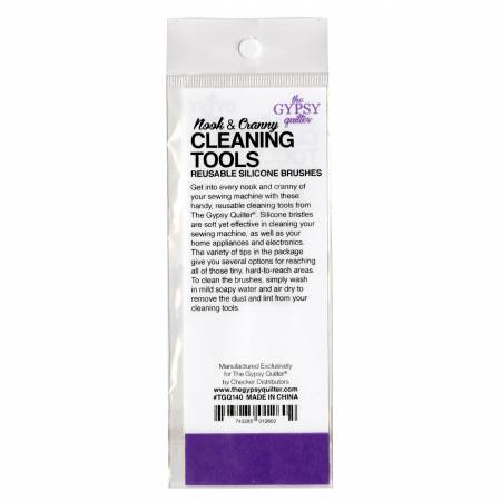 The Gypsy Quilter Every Nook and Cranny Cleaning Tools 4ct - Maple Leaf Quilting Company Ltd.