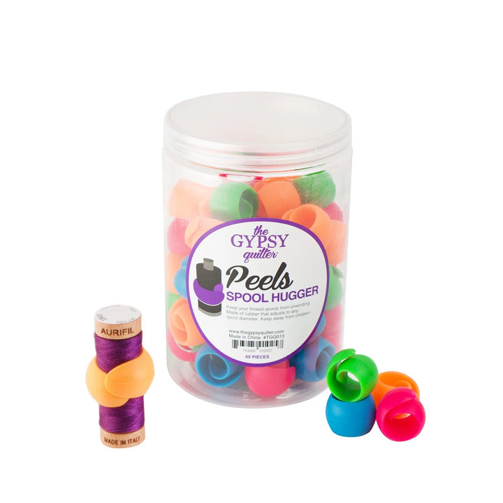 The Gypsy Quilter Thread Peels 60pc Jar (TGQ013) - Maple Leaf Quilting Company Ltd.