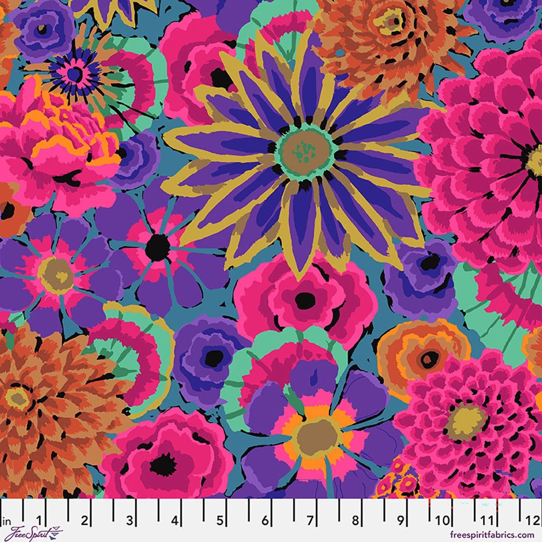 The Kaffe Fassett Collective - Enchanted - Purple | 44"/45" Cotton - Maple Leaf Quilting Company Ltd.