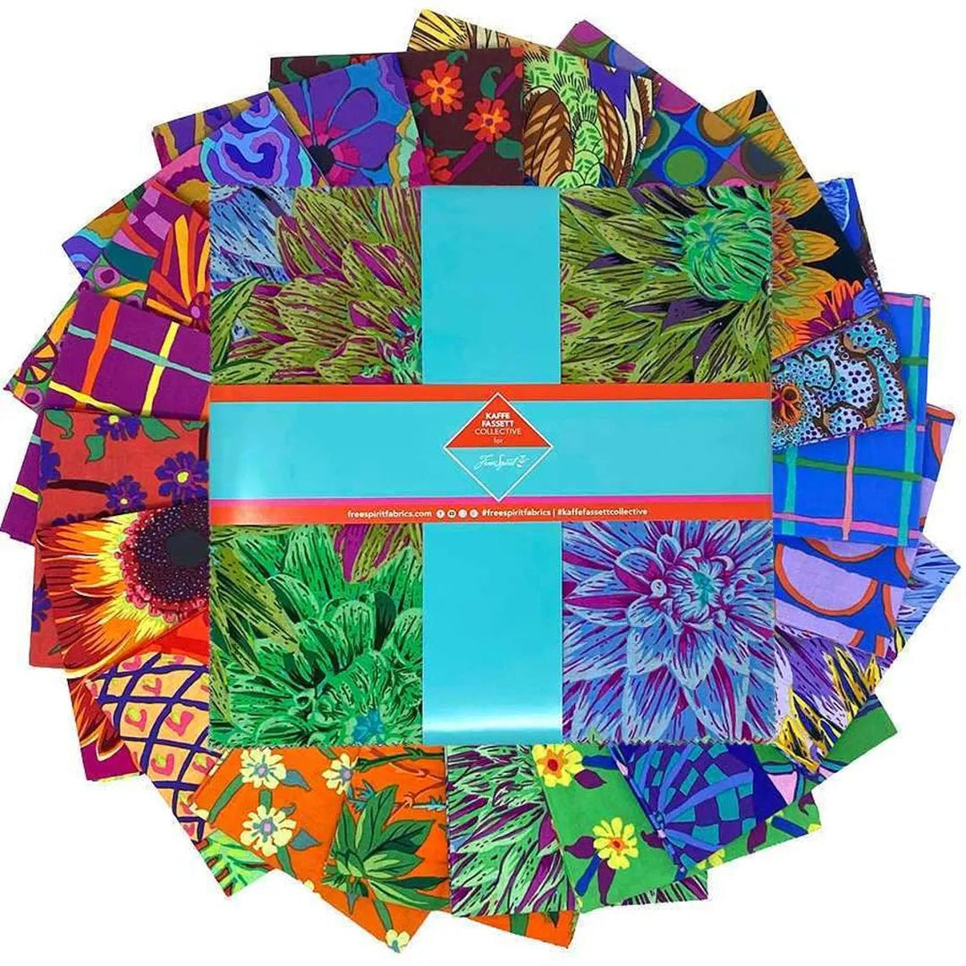 The Kaffe Fassett Collective - Jewel | Layer Cake 10" (42pcs) - Maple Leaf Quilting Company Ltd.