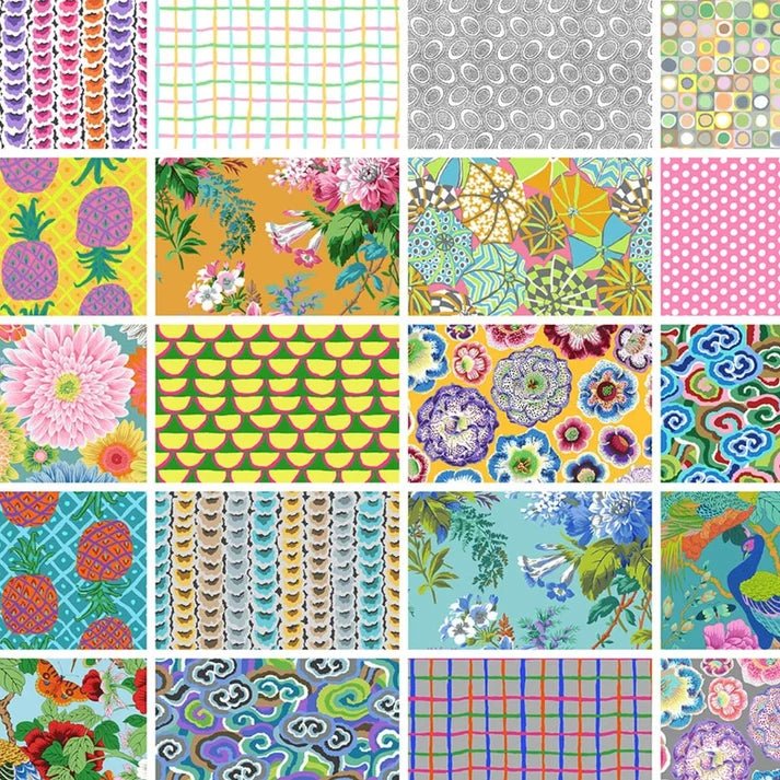 The Kaffe Fassett Collective - Soft | Fat Quarter Bundle (20pcs) - Maple Leaf Quilting Company Ltd.