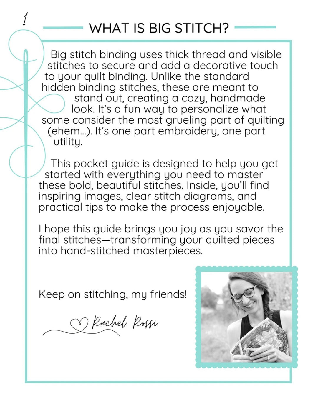 The Little Book of Big Stitch Binding (HC098462) - Maple Leaf Quilting Company Ltd.