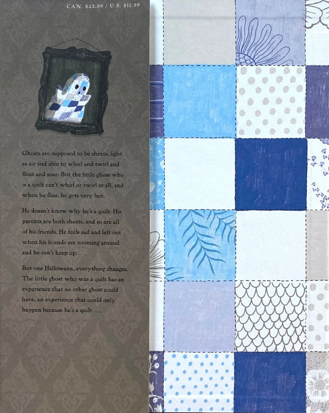 The Little Ghost Who Was A Quilt (TB6447 - 2) - Maple Leaf Quilting Company Ltd.
