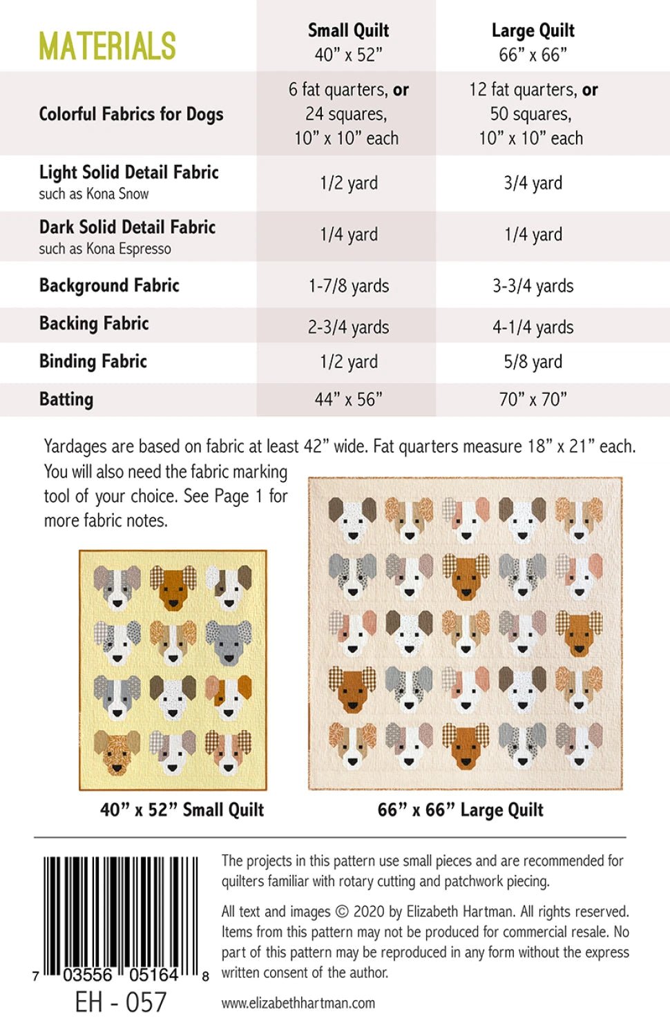 The Puppies (EH057) - Maple Leaf Quilting Company Ltd.