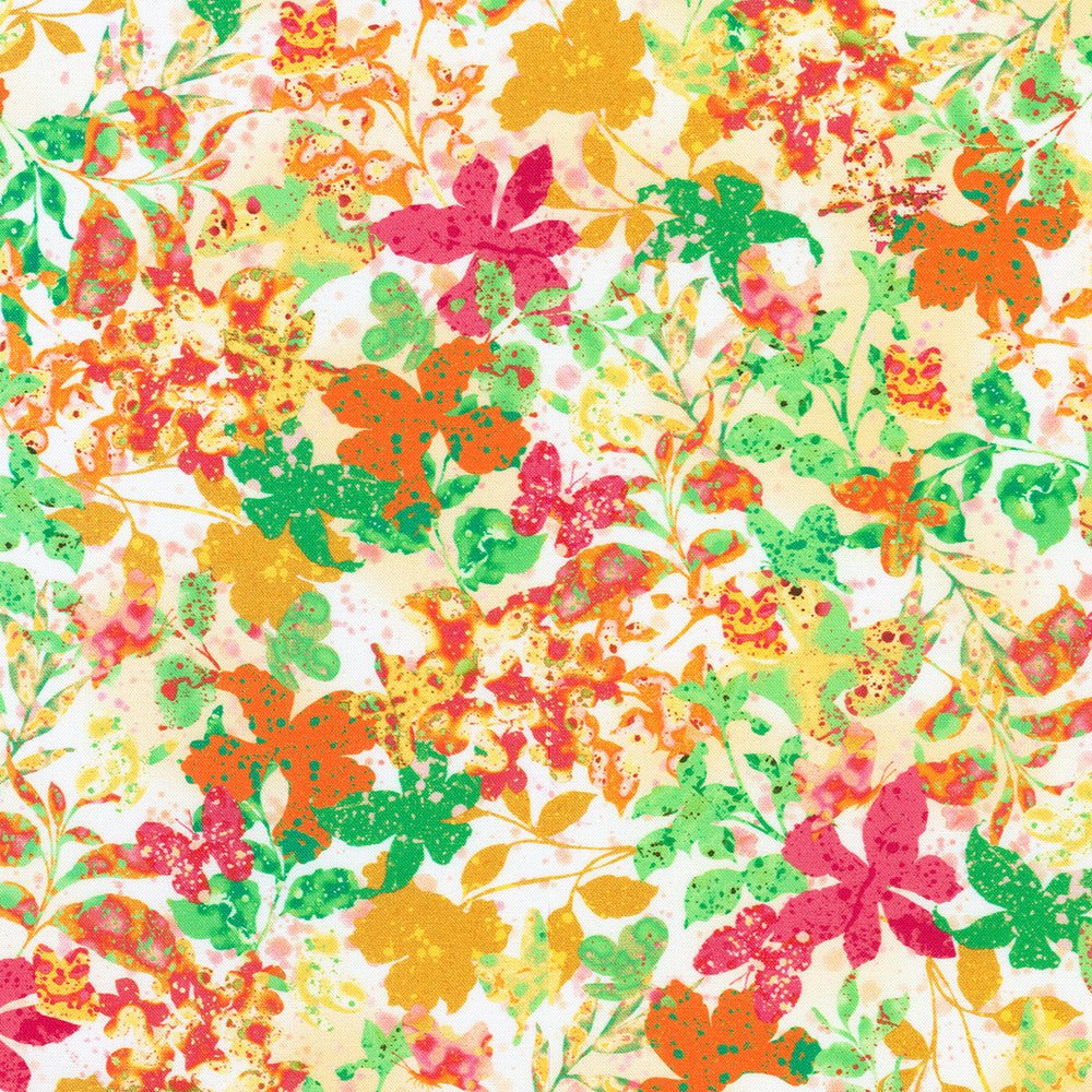 Tiger Lily from Robert Kaufman | 108” Cotton (SRKDX21959464) - Sold in UNITS of 1/4 metre - Maple Leaf Quilting Company Ltd.