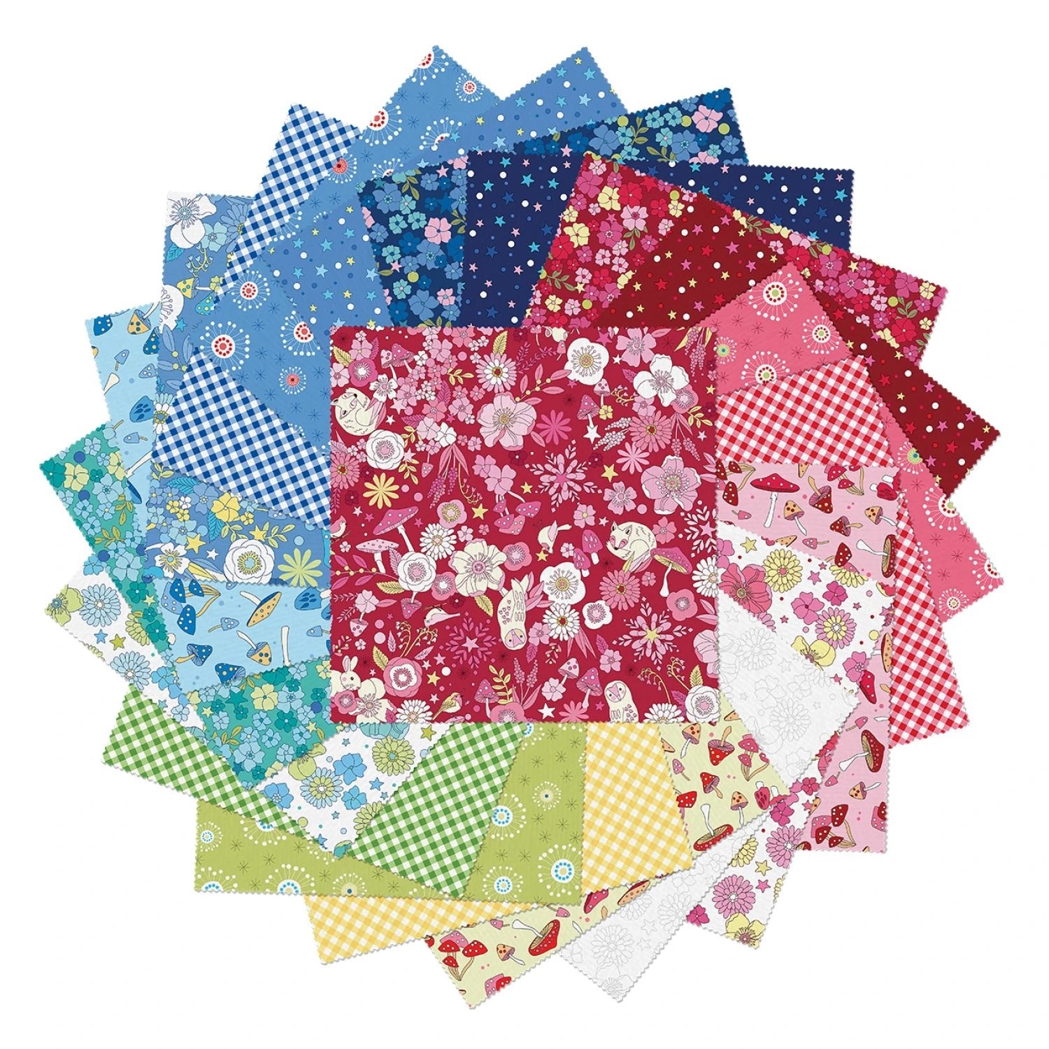 Tiny Secrets | 5in Squares - 42pcs (TINY5PK) - Maple Leaf Quilting Company Ltd.