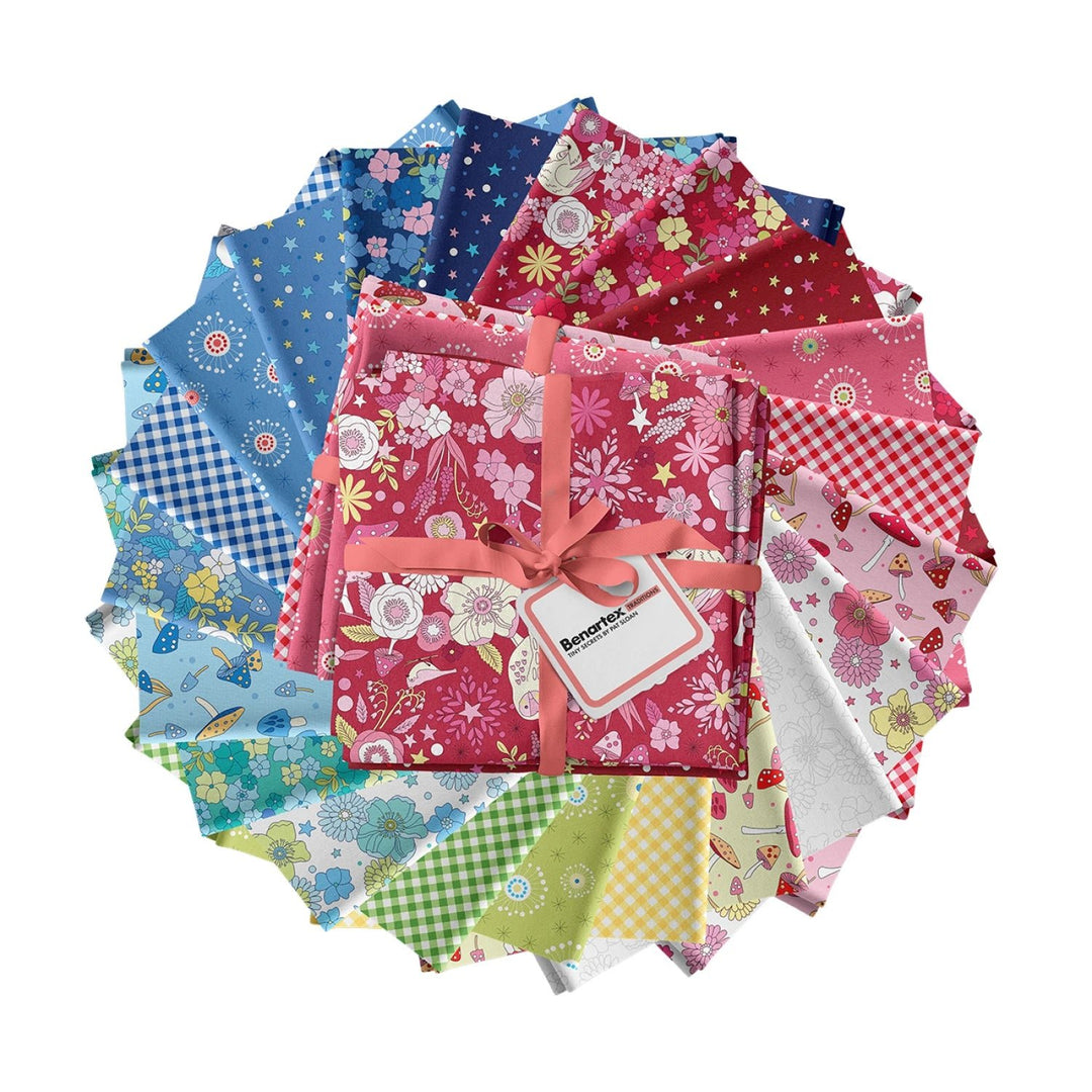 Tiny Secrets | Fat Quarter Bundel - 21pcs (FQTNYPK) - Maple Leaf Quilting Company Ltd.