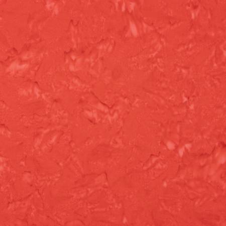 Tomato Red Batik 108" Cotton (BTWB260) – Sold in UNITS of ¼ metre - Maple Leaf Quilting Company Ltd.