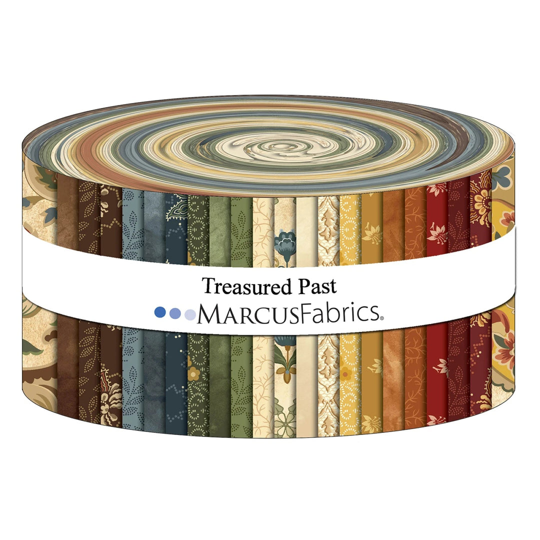 Treasured Past | 2.5in Strips - 40pcs (ST136 - 0006) - Maple Leaf Quilting Company Ltd.