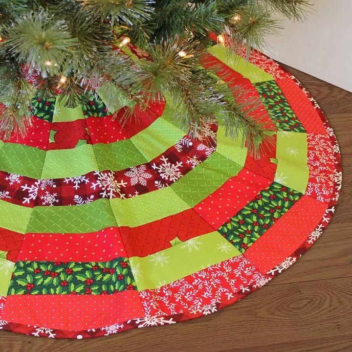 Tree Skirt Quilt - As - You - Go Kit - Maple Leaf Quilting Company Ltd.