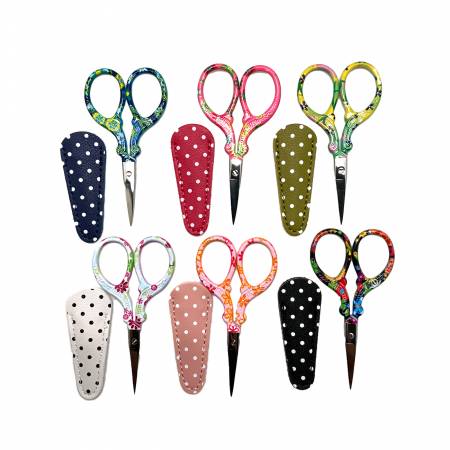 Trendy Scissors (3.6" x 1/8") (ASST. COLOURS) - Maple Leaf Quilting Company Ltd.