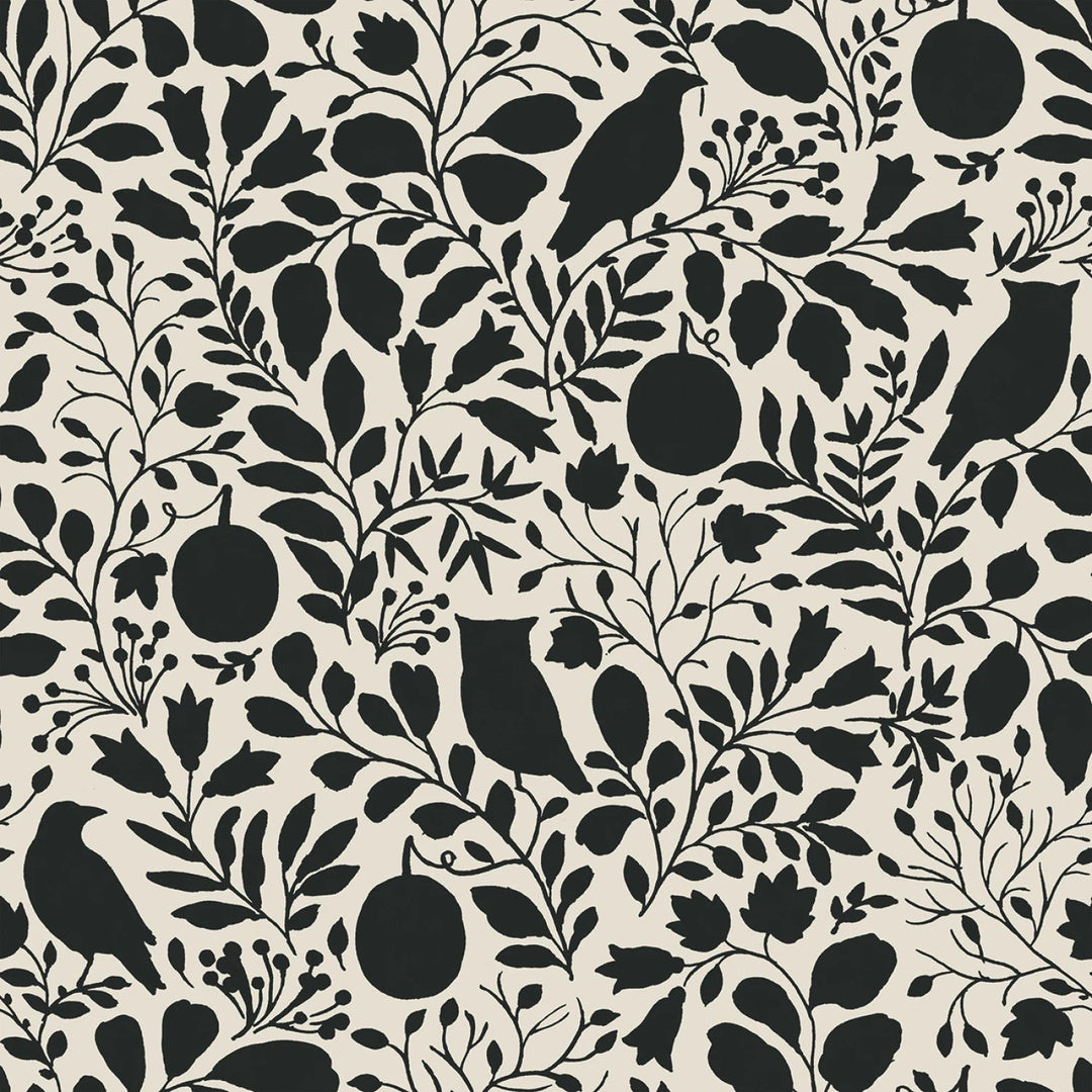 Trick or Treat - Silhouette Cream | 108” Cotton (WB15967 - CREAM) - Sold in UNITS of 1/4 metre - Maple Leaf Quilting Company Ltd.