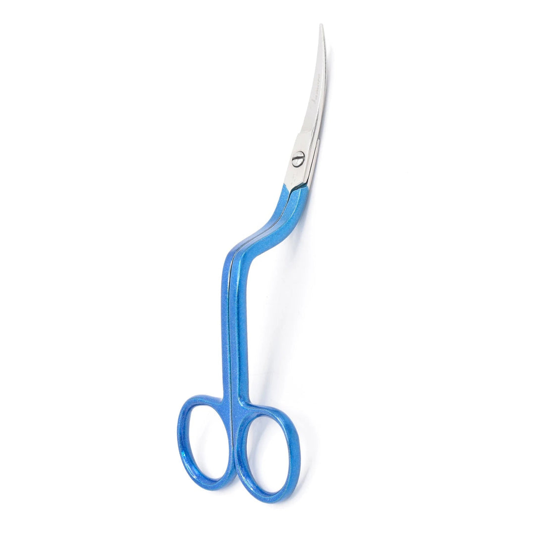 True Left Handed Double Curved Embroidery Scissors (747L) - Maple Leaf Quilting Company Ltd.
